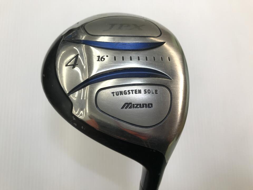 【中古】ミズノ JPX チタン フェアウェイウッド 4W 16° 42.75インチ intage iE リシャフト品 Dランク 右利き用 MIZUNO ゴルフクラブ ゴルフドゥ ゴルフ用品 GOLF DO 中古ゴルフクラブ
