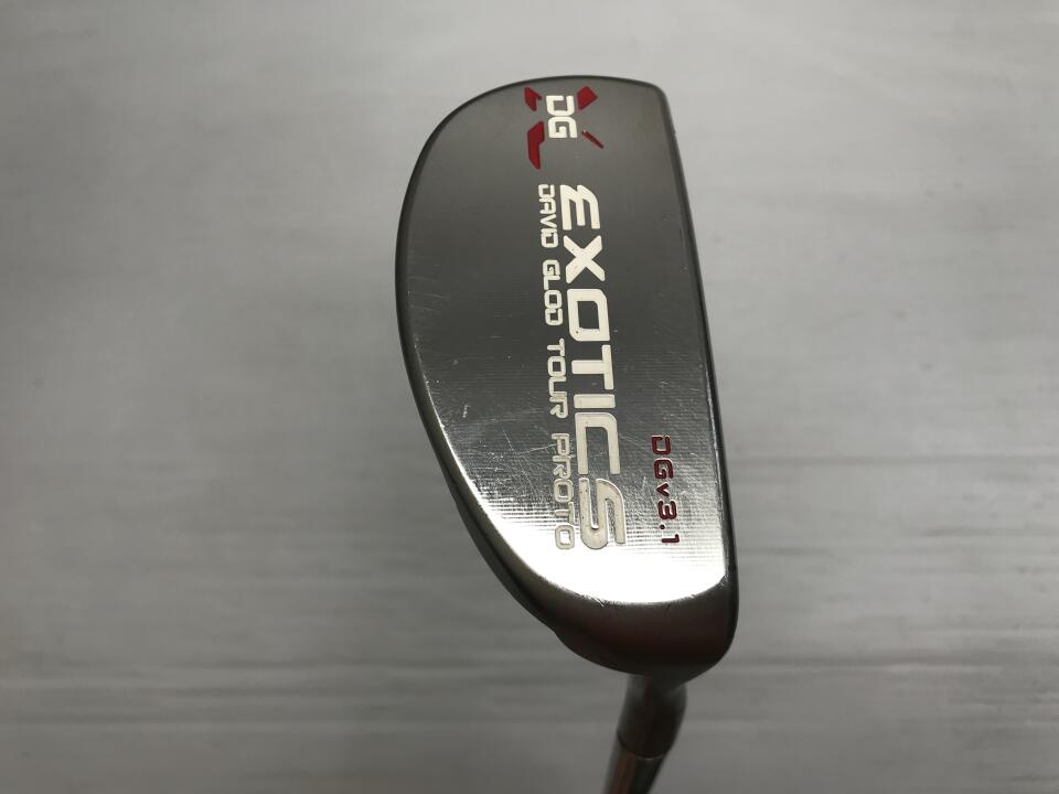 【中古】ツアーエッジ EXOTICS DGV 2.1ツアープロト パター 33.0インチ STABILITY TOUR BLACK リシャフト品 Cランク 右利き用 Tour Edge ゴルフクラブ ゴルフドゥ ゴルフ用品 GOLF DO 中古ゴルフクラブ