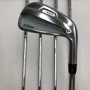 【中古】タイトリスト T100・S 2021 アイアンセット Sフレックス 37.5インチ NSプロ105T Cランク 右利き用 Titleist ゴルフクラブ ゴルフドゥ ゴルフ用品 GOLF DO 中古ゴルフクラブ