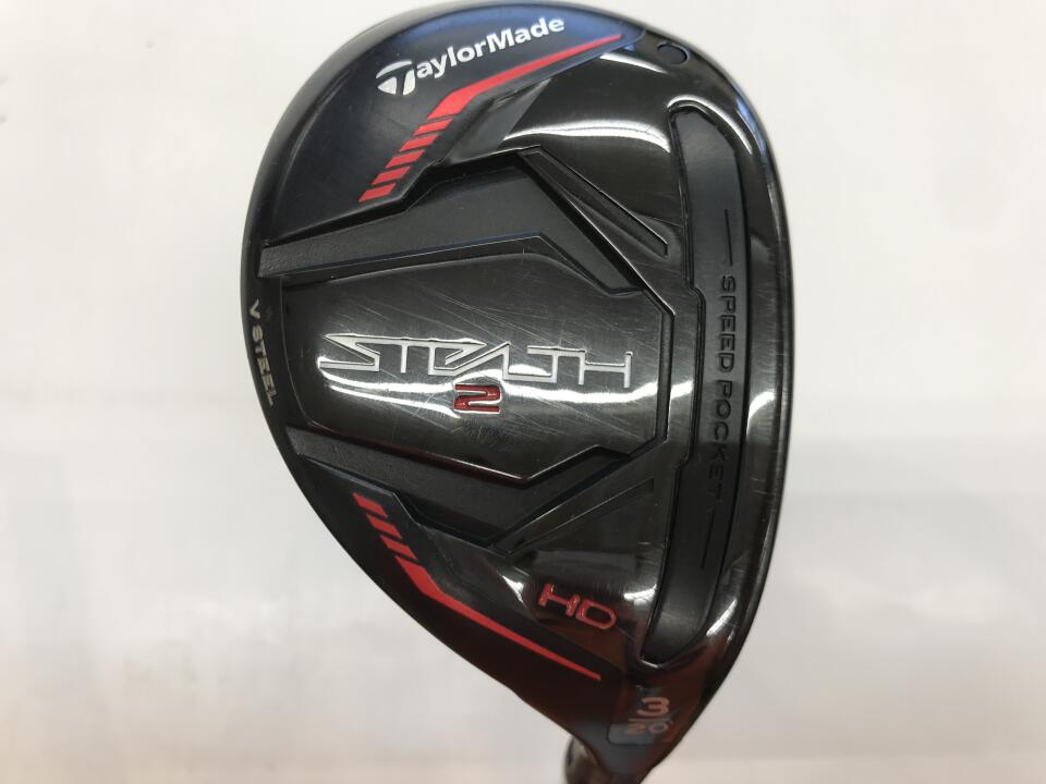 【中古】テーラーメイド STEALTH2 HD ユーティリティ 20° S400フレックス 39.25インチ ヘッドカバーあり ダイナミックゴールド リシャフト品 Dランク 右利き用 Taylormade ゴルフクラブ ゴルフドゥ