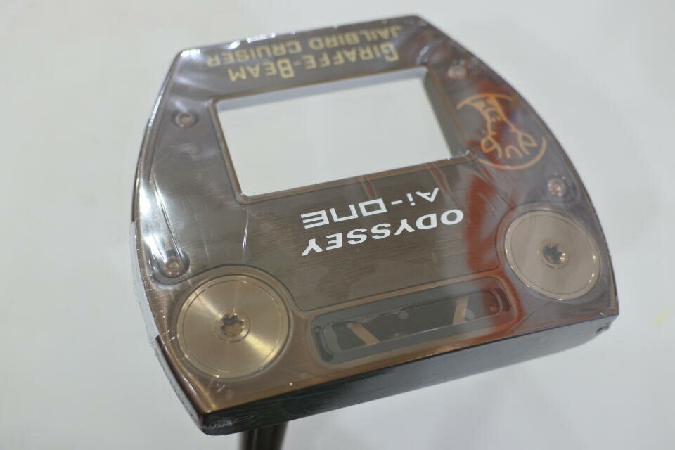 【中古】オデッセイ Ai-ONE GIRAFFE-BEAM JAILBIRD CRUISER パター 38.0インチ ヘッドカバーあり オリジナルスチール Sランク 右利き用 ODYSSEY ゴルフクラブ ゴルフドゥ ゴルフ用品 GOLF DO 中古ゴルフクラ