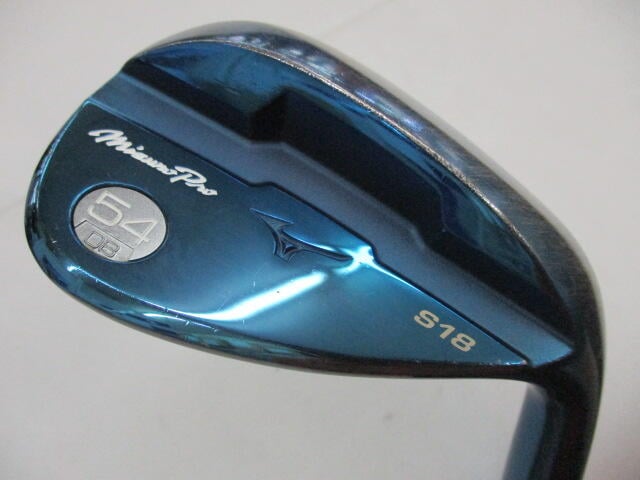 【中古】ミズノ Mizuno Pro S18 ブルーIP ウェッジ 54° WEDGEフレックス 35.25インチ モ?ダス115 リシャフト品 Dランク 右利き用 MIZUNO ゴルフクラブ ゴルフドゥ ゴルフ用品 GOLF DO 中古ゴルフクラ