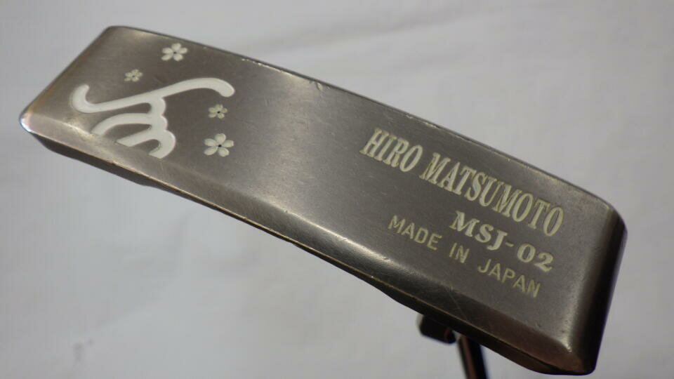 【中古】ヒロマツモト MSJ-02 パター 34.0インチ ヘッドカバーあり オリジナルスチール Cランク 右利き用 ゴルフクラブ ゴルフドゥ ゴルフ用品 GOLF DO 中古ゴルフクラブ