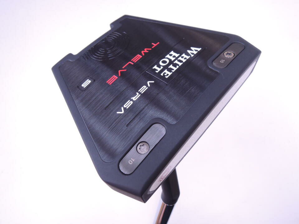 【中古】オデッセイ WHITE HOT VERSA TWELVE S パター 33.0インチ ヘッドカバーあり オリジナルスチー..