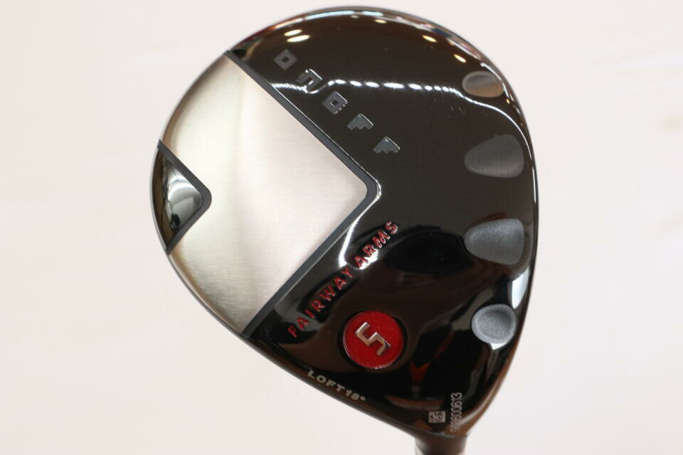 【中古】グローブライド ONOFF FAIRWAY ARMS KURO 2019 フェアウェイウッド 5W 18° Sフレックス 42.25インチ LABOSPEC f60K リシャフト品 Cランク 右利き用 GLOBERIDE ゴルフクラブ ゴルフドゥ ゴルフ用品 GO