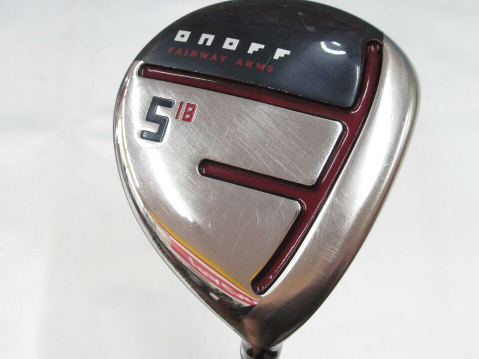 【中古】グローブライド ONOFF FAIRWAY ARMS AKA 2020 フェアウェイウッド 5W 18° SRフレックス 42.25インチ ヘッドカバーあり SMOOTH KICK MP-520F Dランク 右利き用 GLOBERIDE ゴルフクラブ ゴルフドゥ ゴルフ