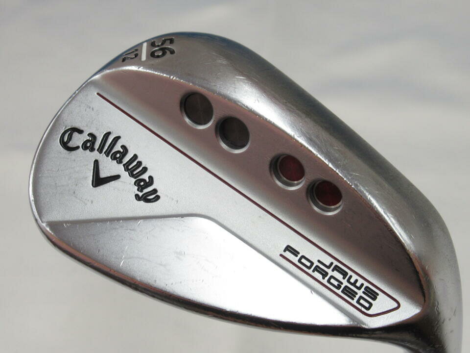 【中古】キャロウェイ JAWS FORGED 2023 クロム ウェッジ 56° S200フレックス 35.25インチ ダイナミックゴールド バーガンディ Dランク 右利き用 Callaway ゴルフクラブ ゴルフドゥ ゴルフ用品 GOLF DO