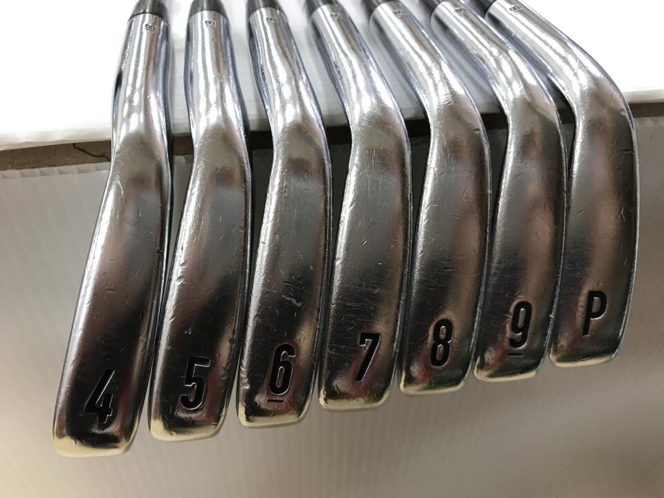 【中古】【訳あり】キャロウェイ X FORGED 2018 アイアンセット Sフレックス 37.75インチ NSプロ MODUS 3 TOUR 120 Dランク 右利き用 Callaway ゴルフクラブ ゴルフドゥ ゴルフ用品 GOLF DO 中古ゴルフクラ