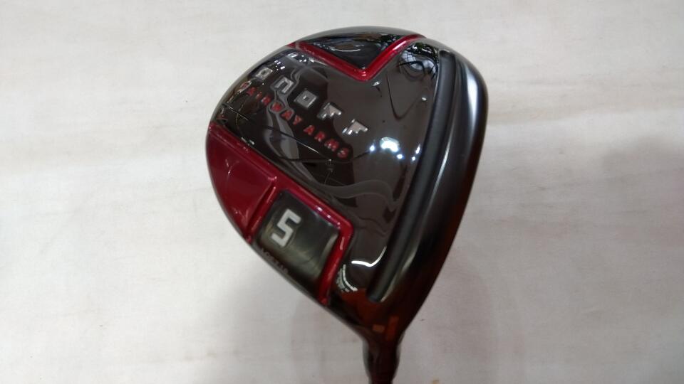 【中古】グローブライド ONOFF FAIRWAY ARMS AKA 2022 フェアウェイウッド 5W 18° Sフレックス 42.25インチ SMOOTH KICK MP-522F Cランク 右利き用 GLOBERIDE ゴルフクラブ ゴルフドゥ ゴルフ用品 GOLF DO 中古ゴル