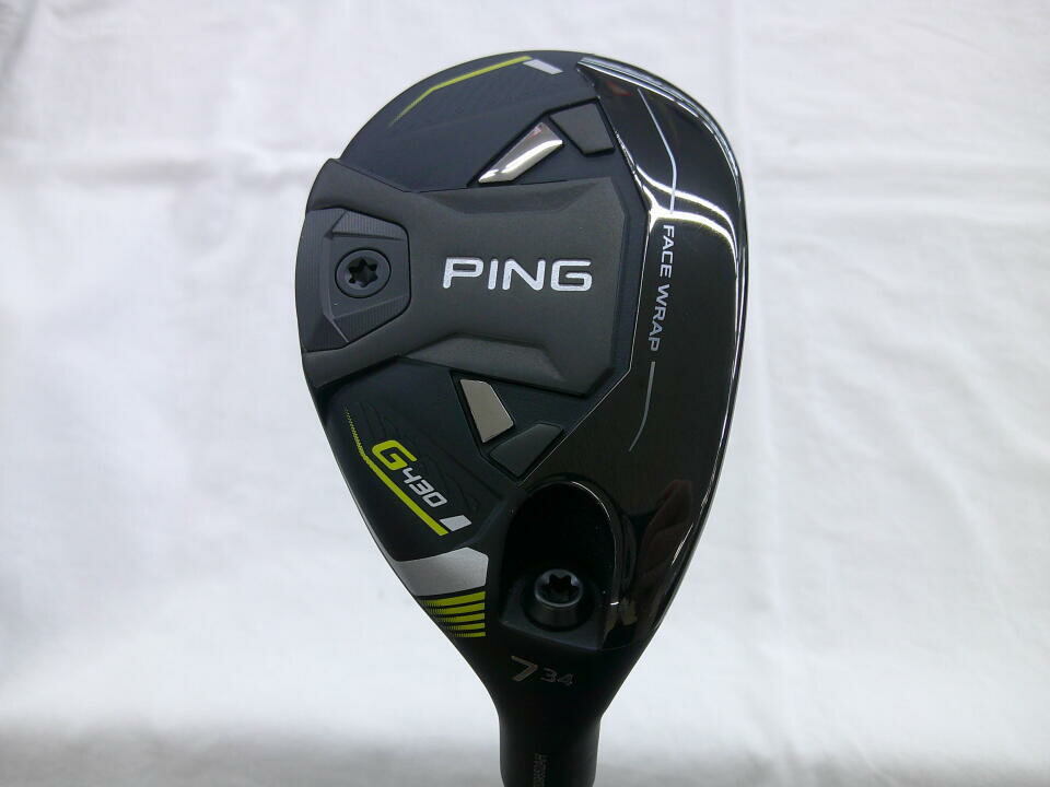 【中古】ピン G430 ユーティリティ 34° Rフレックス 38.25インチ ヘッドカバーあり ALTA J CB BLACK Cランク 右利き用 PING ゴルフクラブ ゴルフドゥ ゴルフ用品 GOLF DO 中古ゴルフクラブ