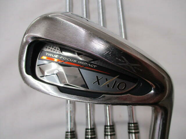 【中古】ダンロップ XXIO 10 ネイビー アイアンセット 26° Rフレックス 37.5インチ NSプロ Zelos 7 Cランク 右利き用 DUNLOP ゴルフクラブ ゴルフドゥ ゴルフ用品 GOLF DO 中古ゴルフクラブ