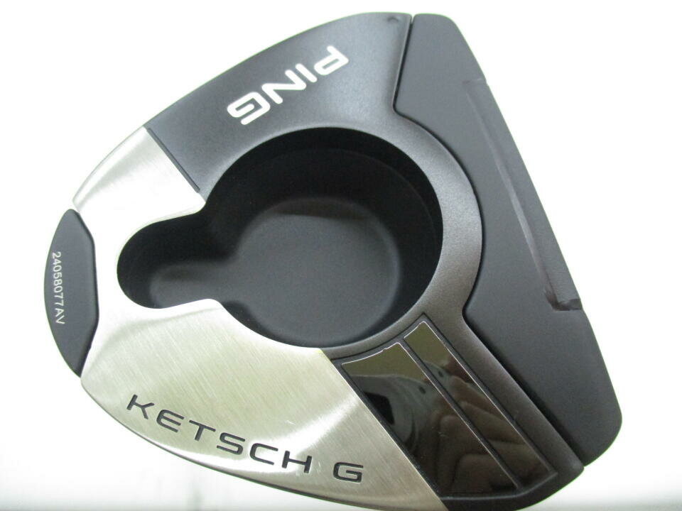 【中古】ピン 2024 KETSCH G パター 34.0インチ ヘッドカバーあり オリジナルスチール Cランク 右利き用 PING ゴルフクラブ ゴルフドゥ..