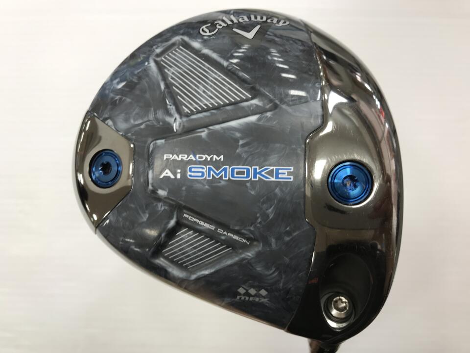 【中古】キャロウェイ PARADYM Ai SMOKE ◆◆◆ MAX US ドライバー 9° Sフレックス 45.25インチ ヘッドカ..