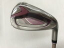 【中古】【レディースモデル】ダンロップ XXIO LADIES 2022 ボルドー アイアン 6I 27° Lフレックス 37.0インチ MP1200L ボルド...