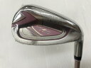 【中古】【レディースモデル】ダンロップ XXIO LADIES 2022 ボルドー アイアン 8I Lフレックス 36.0インチ MP1200L ボルドー Sラ...