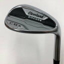 【中古】クリーブランド CBX ZIPCORE US ウェッジ 58° S400フレックス 35.25インチ ダイナミックゴールドツアーイシュー リシャフト品 ...