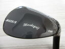 【中古】マスダ M425/S ブラックオキサイド ウェッジ 58° Sフレックス 35.25インチ NSプロMODUS3TOUR110 リシャフト品 Sランク ...