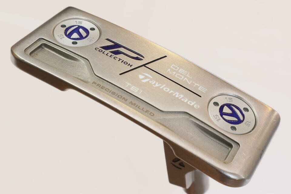 【中古】テーラーメイド TP COLLECTION HYDRO BLAST DEL MONTE TB1 パター 33.0インチ ヘッドカバーあ..