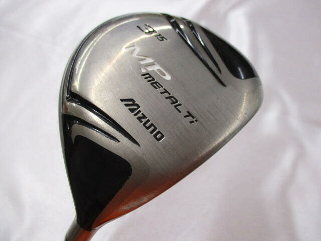 【中古】ミズノ MP METAL Ti フェアウェイウッド 3W 15° Xフレックス 42.5インチ ROMBAX FW 65 リシャフト品 Cランク 右利き用 MIZUNO ゴルフクラブ ゴルフドゥ ゴルフ用品 GOLF DO 中古ゴルフクラブ