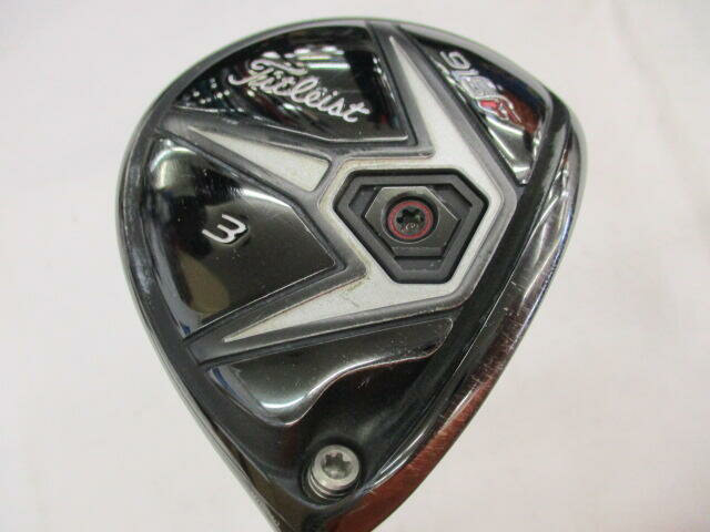 【中古】タイトリスト 915F フェアウェイウッド 3W 15° Sフレックス 43.0インチ MD-6 リシャフト品 Cランク 右利き用 Titleist ゴルフクラブ ゴルフドゥ ゴルフ用品 GOLF DO 中古ゴルフクラブ