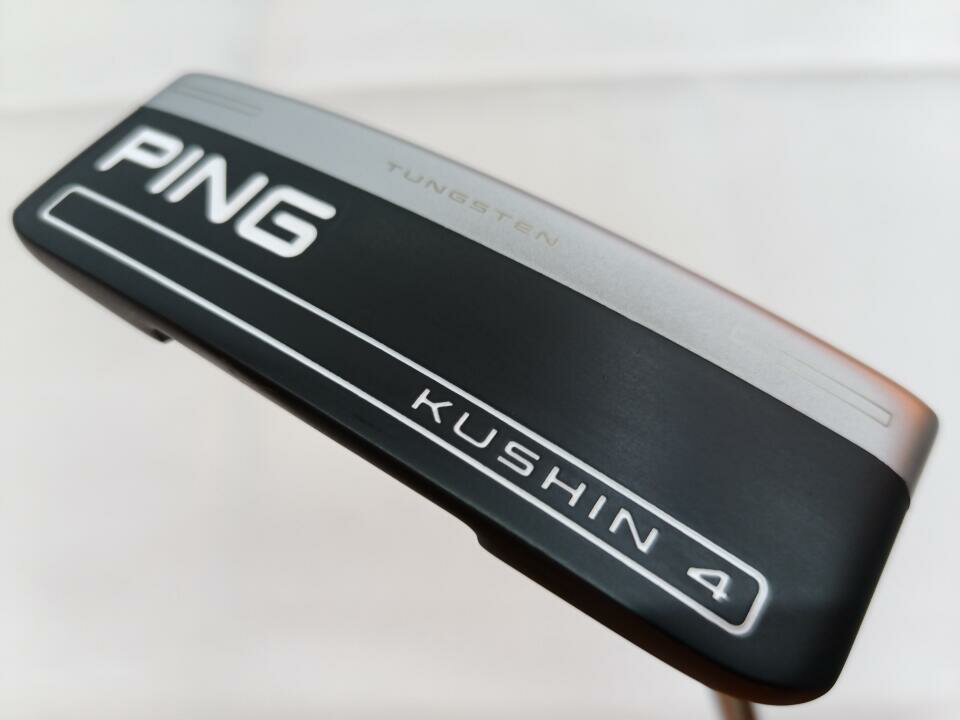 【中古】ピン 2023 KUSHIN 4 パター 34.0インチ ヘッドカバーあり オリジナルスチール Cランク 右利き用 PING ゴルフクラブ ゴルフドゥ ゴルフ用品 GOLF DO 中古ゴルフクラブ