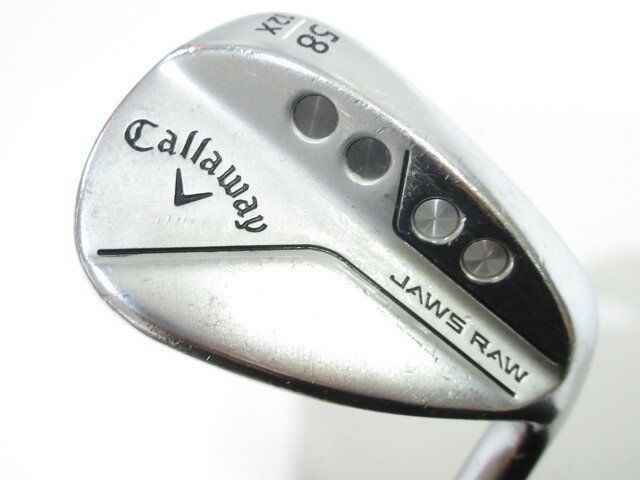 【中古】キャロウェイ JAWS RAW クロム ウェッジ 58° Sフレックス 35.0インチ NSプロ MODUS 3 TOUR 115 Dランク 右利き用 Callaway ゴルフクラブ ゴルフドゥ ゴルフ用品 GOLF DO 中古ゴルフクラブ