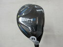 【中古】テーラーメイド SIM2 MAX ユーティリティ 22° Rフレックス 39.75インチ ヘッドカバーあり TENSEI BLUE TM60(SIM2)...