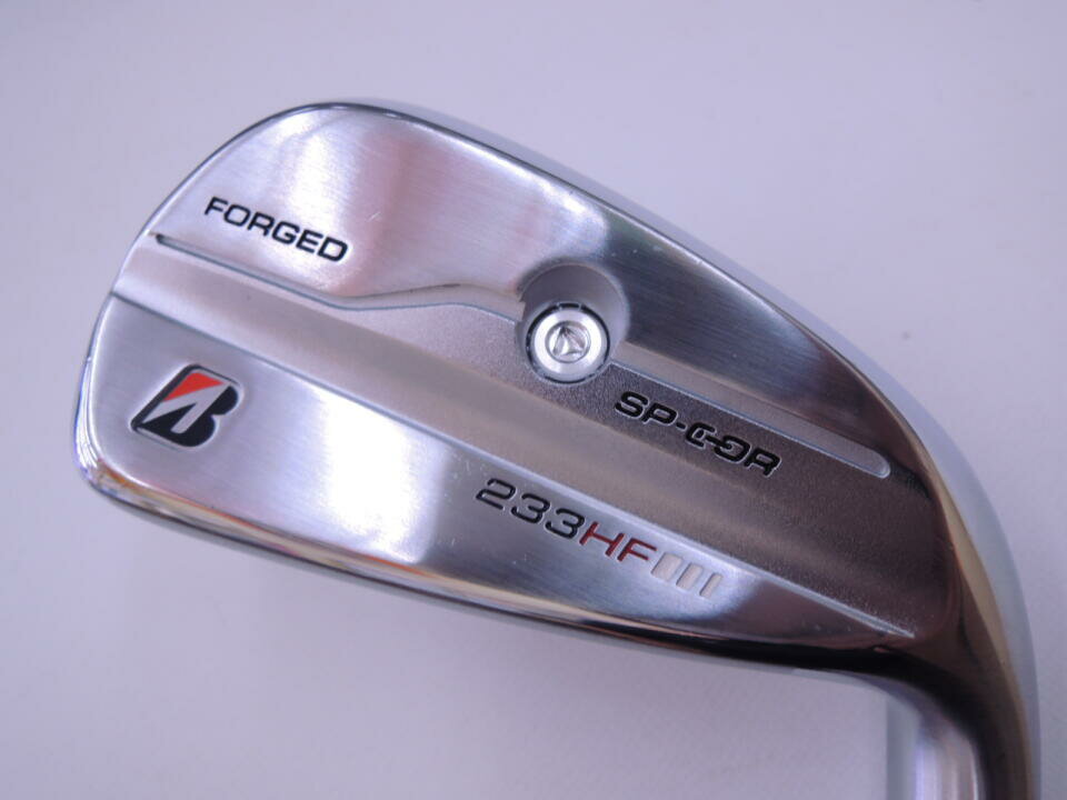 【中古】ブリヂストン 233HF アイアンセット 25° Sフレックス 37.5インチ TRAVIL IRON 85 メーカー特注 リシャフト品 Bランク 右利き用 BRIDGESTONE ゴルフクラブ ゴルフドゥ ゴルフ用品 GOLF DO 中古ゴル