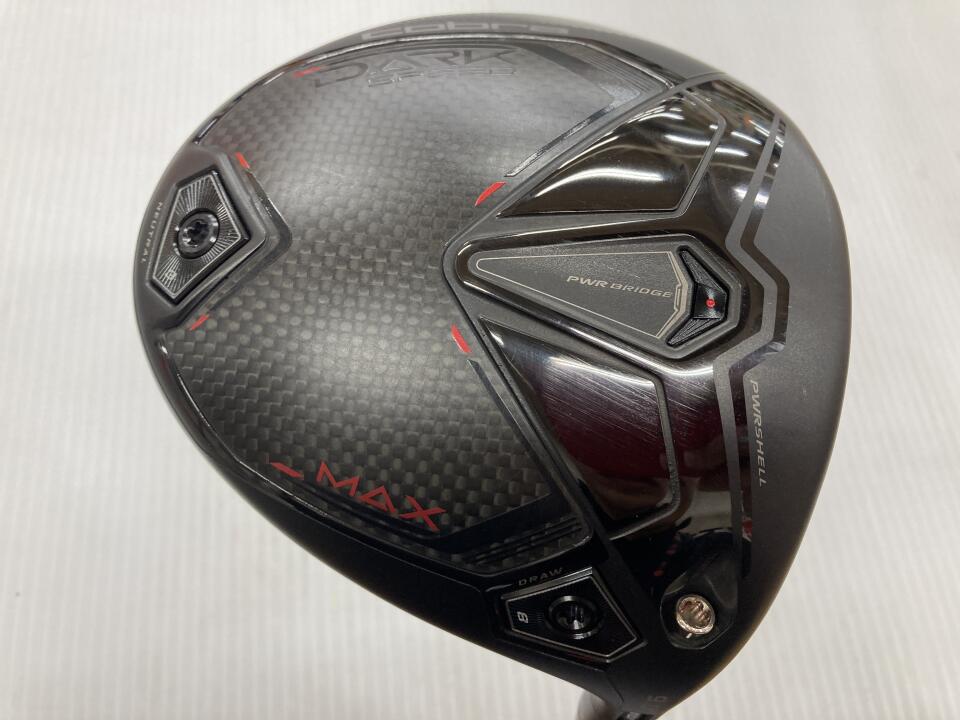 【中古】コブラ DARKSPEED MAX ドライバー 9.0° 45.5インチ ヘッドカバーあり ツアーAD CQ-4 リシャフ...