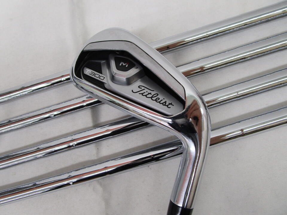 【中古】タイトリスト T300 2021 アイアンセット 26° Sフレックス 37.5インチ NSプロ880AMC Cランク 右利き用 Titleist ゴルフクラブ ゴルフドゥ ゴルフ用品 GOLF DO 中古ゴルフクラブ