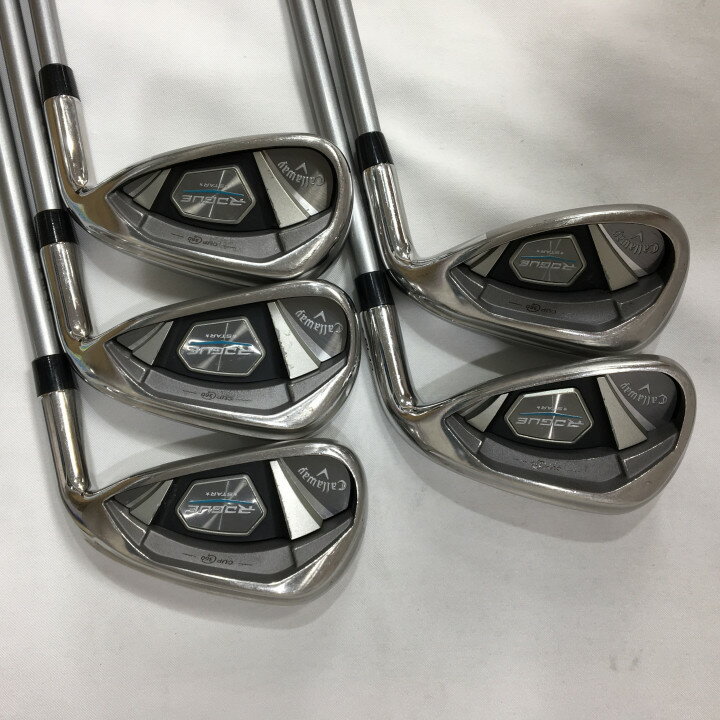 【中古】キャロウェイ ROGUE STAR アイアンセット Rフレックス 38.0インチ FUBUKI for CW 50 Cランク 右利き用 Callaway ゴルフクラブ ..