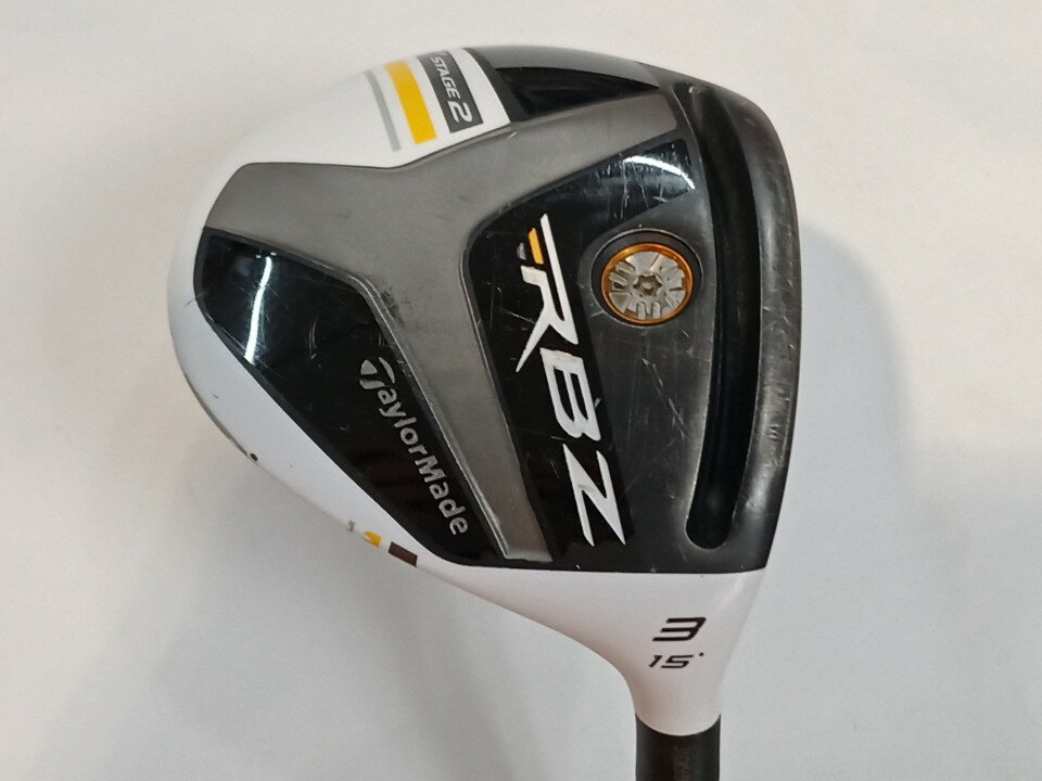 【中古】テーラーメイド ROCKETBALLZ STAGE 2 US フェアウェイウッド 3W 15° Rフレックス 43.5インチ MATRIX ROCKETFUEL 60 Cランク 右利き用 Taylormade ゴルフクラブ ゴルフドゥ ゴルフ用品 GOLF DO 中古ゴルフ