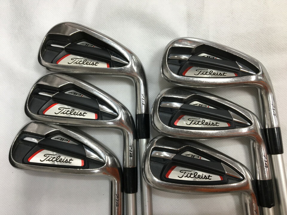 【中古】タイトリスト AP 1 714 アイアンセット 25° Sフレックス 38.0インチ タイトリスト MCI 60 Dランク 右利き用 Titleist ゴルフクラブ ゴルフドゥ ゴルフ用品 GOLF DO 中古ゴルフクラブ