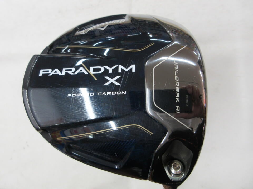 【中古】キャロウェイ PARADYM X ドライバー 10.5° Sフレックス 45.5インチ ヘッドカバーあり VENTUS T..