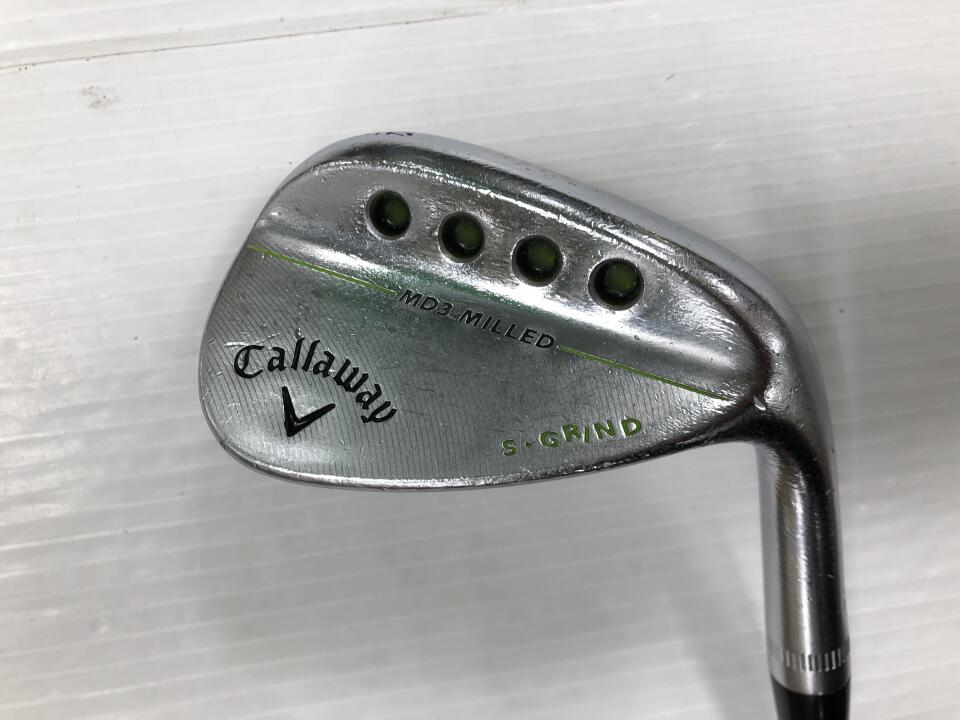 【中古】キャロウェイ MD3 MILLED クロムメッキ ウェッジ 52° 35.5インチ NSプロ950GH Dランク 右利き用 Callaway ゴルフクラブ ゴルフドゥ ゴルフ用品 GOLF DO 中古ゴルフクラブ