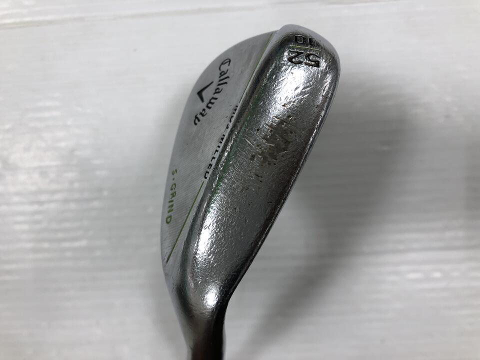 【中古】キャロウェイ MD3 MILLED クロムメッキ ウェッジ 52° 35.5インチ NSプロ950GH Dランク 右利き用 Callaway ゴルフクラブ ゴルフドゥ ゴルフ用品 GOLF DO 中古ゴルフクラブ