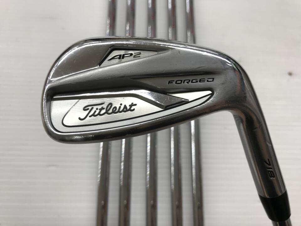 【中古】タイトリスト AP 2 718 アイアンセット Sフレックス 38.0インチ NSプロ MODUS 3 TOUR 120 Cランク 右利き用 Titleist ゴルフクラブ ゴルフドゥ ゴルフ用品 GOLF DO 中古ゴルフクラブ