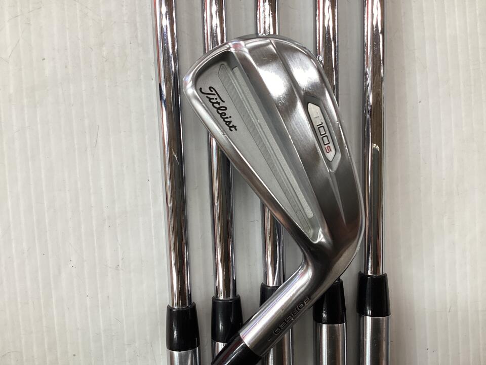 【中古】タイトリスト T100・S 2021 アイアンセット Sフレックス 38.0インチ NSプロ MODUS 3 TOUR 115 Cランク 右利き用 Titleist ゴルフクラブ ゴルフドゥ ゴルフ用品 GOLF DO 中古ゴルフクラブ