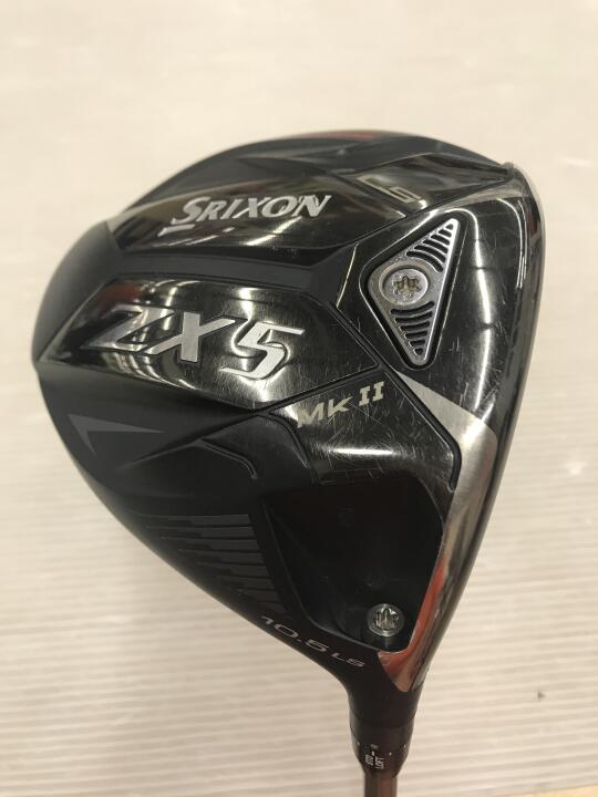 【中古】ダンロップ SRIXON ZX5 Mk2 LS ドライバー 10.5° SRフレックス 45.25インチ ヘッドカバーあり Diamana ZX-2 50 Dランク 右利き用 DUNLOP ゴルフクラブ ゴルフドゥ ゴルフ用品 GOLF DO 中古ゴルフクラ