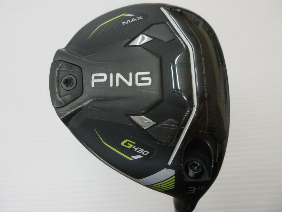 【中古】ピン G430 MAX フェアウェイウッド 3W 15° Sフレックス 43.0インチ TOUR 2.0 BLACK 65 Dランク 右利き用 PING ゴルフクラブ ゴルフドゥ ゴルフ用品 GOLF DO 中古ゴルフクラブ