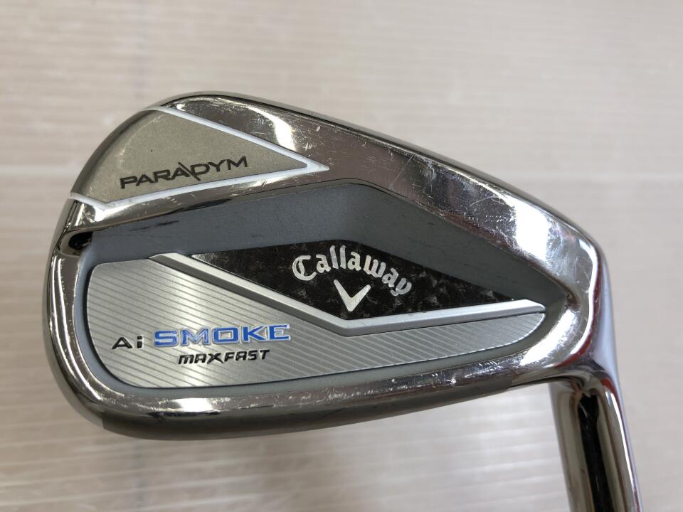【中古】【レディースモデル】キャロウェイ PARADYM Ai SMOKE MAX FAST レディス アイアン 7I Lフレックス 36.0インチ ELDIO...