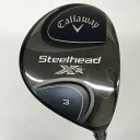【中古】キャロウェイ Steelhead XR フェアウェイウッド 3W 15° Sフレックス 42.5インチ Speeder EVOLUTION for XR Cランク 右利き用 Callaway ゴルフクラブ ゴルフドゥ ゴルフ用品 GOLF DO 中古ゴルフクラブ