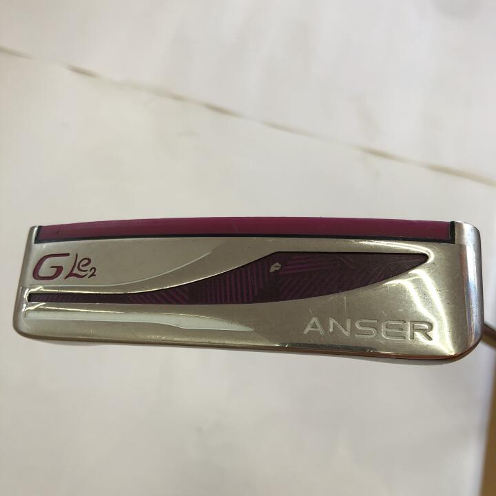 【中古】【レディースモデル】ピン G Le 2 ANSER パター 32.0インチ ヘッドカバーあり オリジナルスチール Cランク 右利き用 PING ゴルフク...