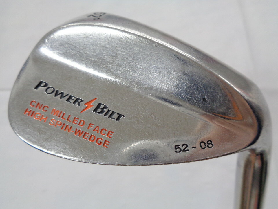 【中古】パワービルト ウェッジ 52° 35.0インチ その他 Dランク 右利き用 POWER BILT ゴルフクラブ ゴルフドゥ ゴルフ用品 GOLF DO 中古ゴルフクラブ