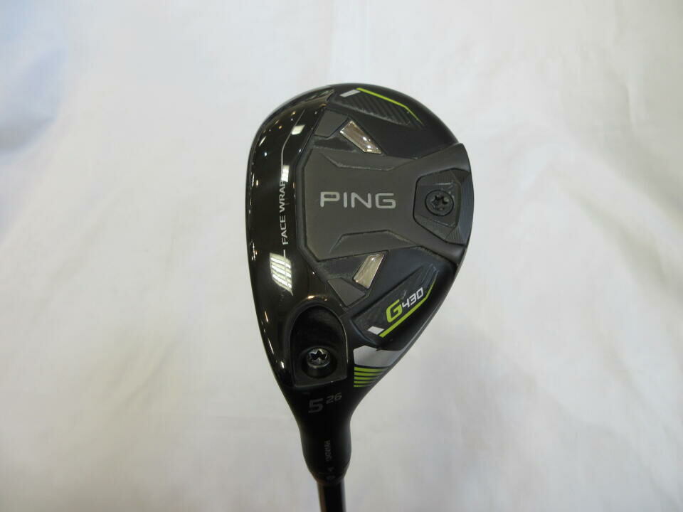 【中古】ピン G430 ユーティリティ 26° SRフレックス 39.25インチ ヘッドカバーあり ALTA J CB BLACK Cランク 左利き用 PING ゴルフクラブ ゴルフドゥ ゴルフ用品 GOLF DO 中古ゴルフクラブ