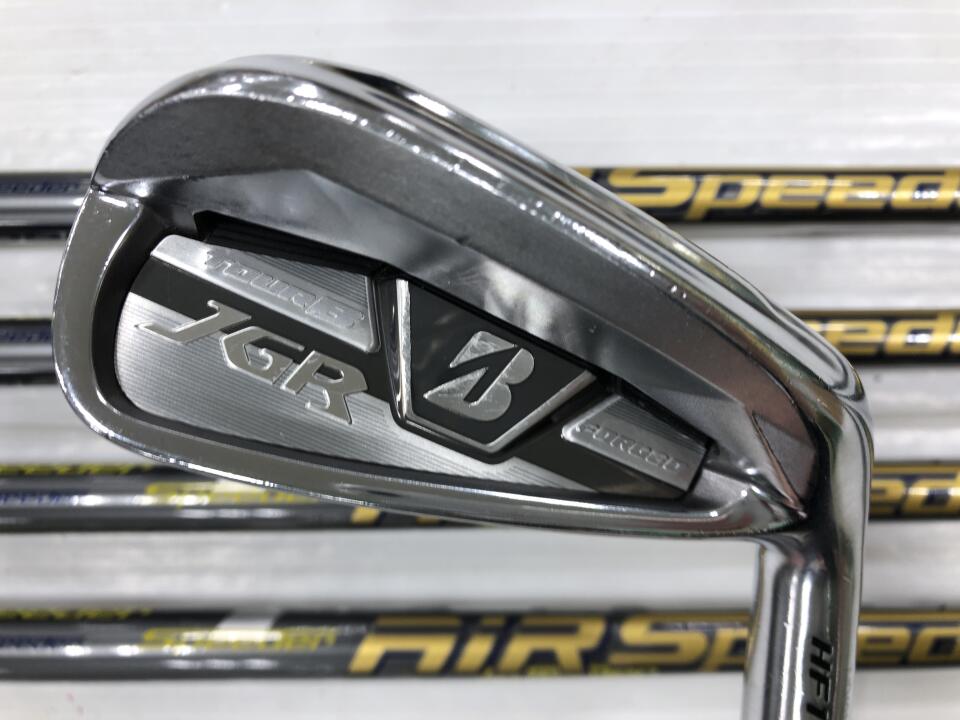 【中古】ブリヂストン TOUR B JGR HF1 アイアンセット 24° 38.75インチ AIR Speeder G Cランク 右利き用 BRIDGESTONE ゴルフクラブ ゴルフドゥ ゴルフ用品 GOLF DO 中古ゴルフクラブ