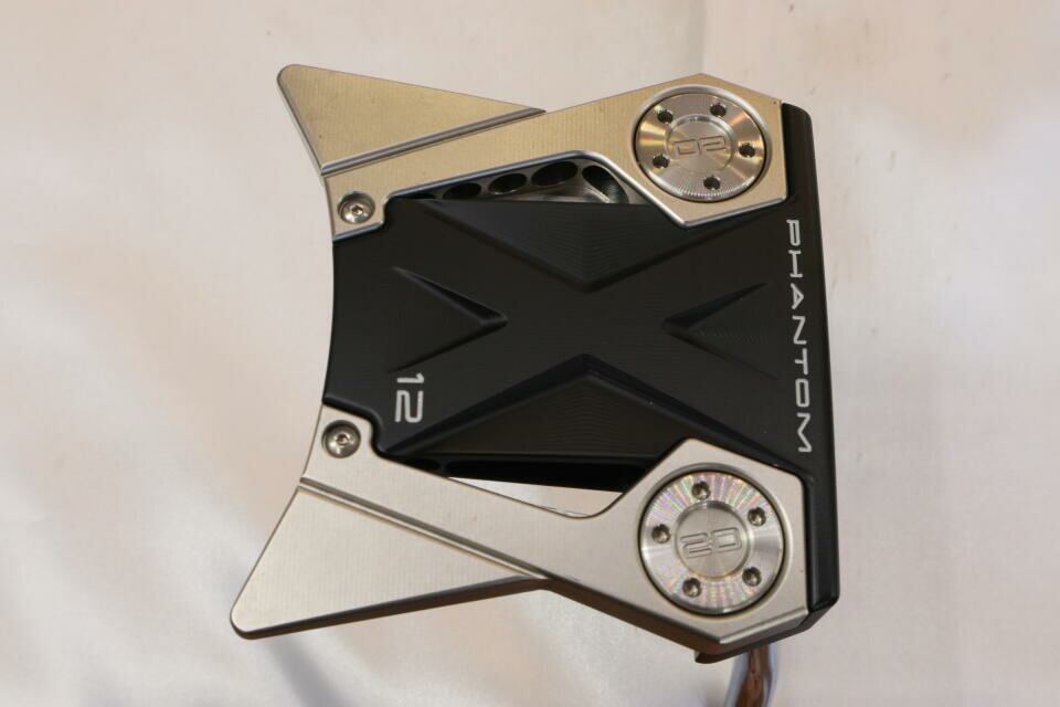 【中古】タイトリスト SC PHANTOM X 12 2022 パター 33.0インチ ヘッドカバーあり オリジナルスチール ..