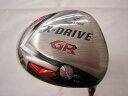 【中古】ブリヂストン ツアーステージ X-DRIVE GR (2010) ドライバー 10.5° Sフレックス 45.25インチ ヘッドカバーあり ツアーAD DJ-6 Dランク 右利き用 BRIDGESTONE ゴルフクラブ ゴルフドゥ ゴルフ用品