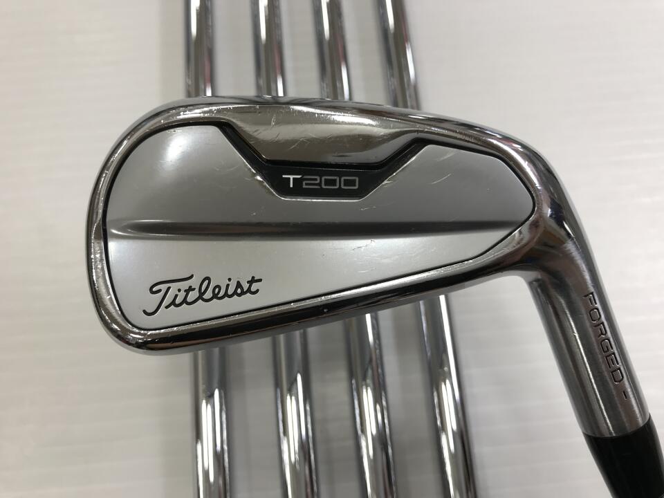 【中古】タイトリスト T200 2021 アイアンセット Sフレックス 37.5インチ NSプロ105T Cランク 右利き用 Titleist ゴルフクラブ ゴルフドゥ ゴルフ用品 GOLF DO 中古ゴルフクラブ