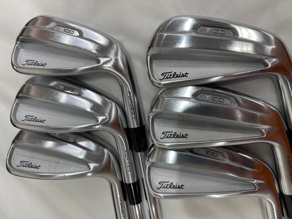 【中古】タイトリスト T100 2021 アイアンセット Xフレックス 38.0インチ NSプロ MODUS 3 TOUR 115 Cランク 右利き用 Titleist ゴルフクラブ ゴルフドゥ ゴルフ用品 GOLF DO 中古ゴルフクラブ